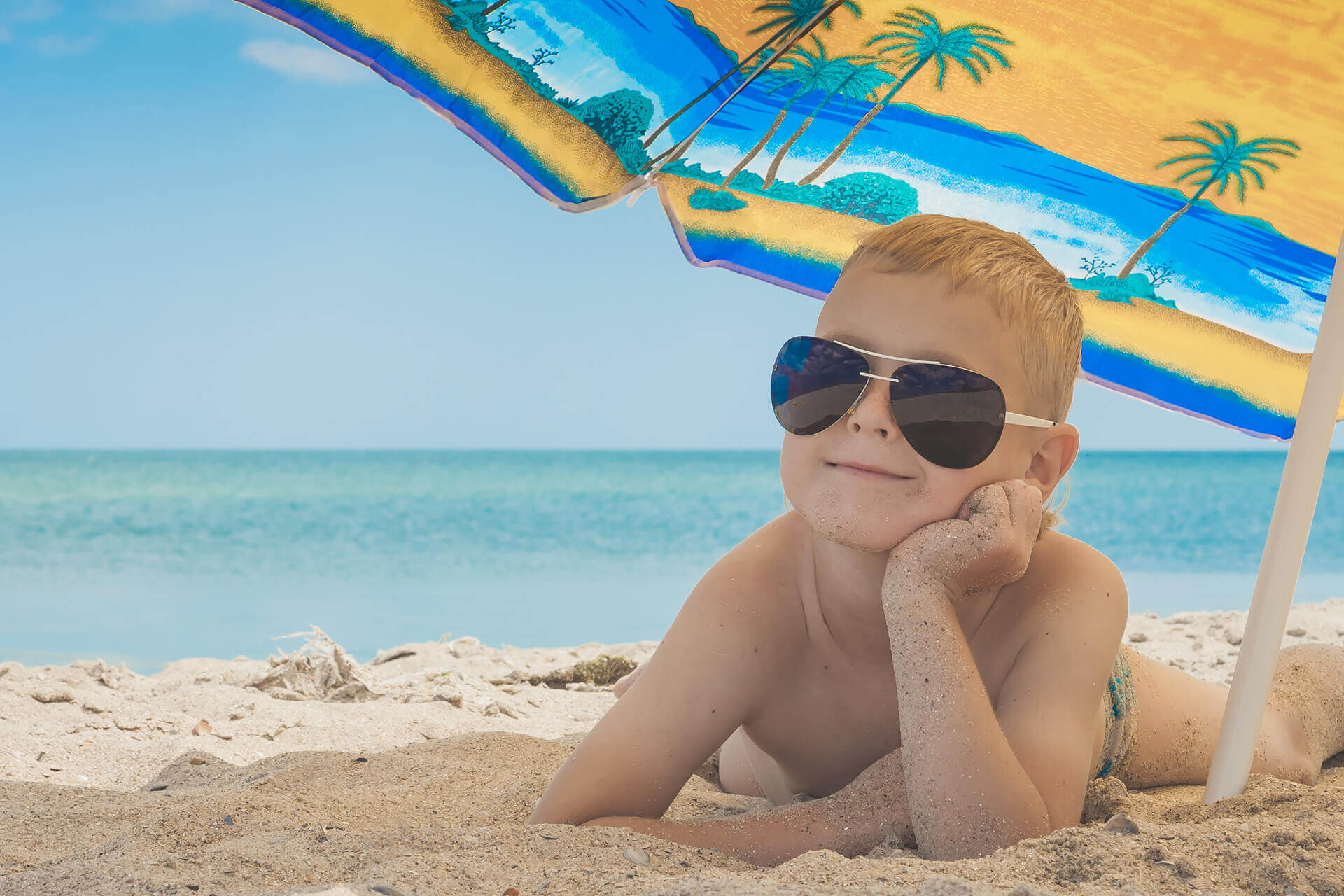 Boy on the beach