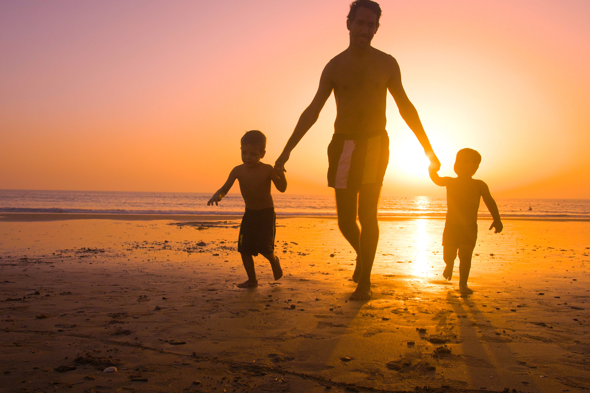 Dad with Kids